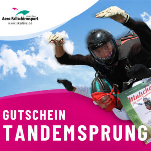 Tandemsprung Geschenkgutschein (gültig für Kassel und Gera)